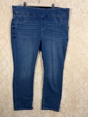 Laurie Felt Women’s Size 18 Dark Wash Stretch Jeans EUC